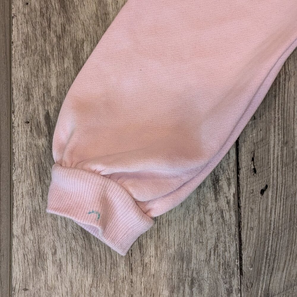Carter's KID, Hoodie Dress, PInk.Grey w Strs, Sz 5/5A - Picture 7 of 10